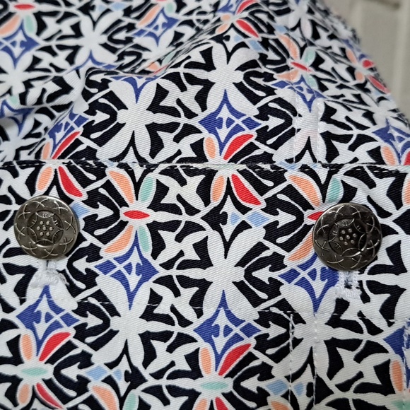 Christopher & Banks Multicolor 3/4 Sleeve Bussiness/Casual Jacket. Size Large - Picture 5 of 11